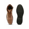 TSF FORMAL LACE UP BOOT WITH ZIP (TAN)